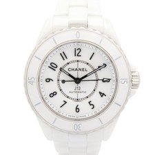 CHANEL J12 Wrist Watch H5699 Automatic winding ceramic White Used Women Coco CC