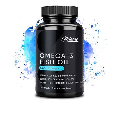 Omega 3 Fish Oil - with EPA,DHA - Lower Blood Pressure and Improve Heart Health