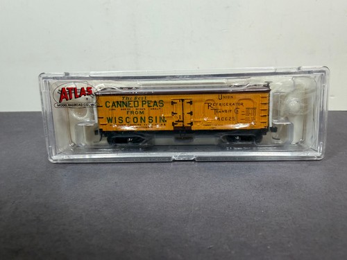 Tren escala N Atlas 50001756 frigorífico de madera WISCONSIN CANNERS Union Transit 40625 | Condition: New