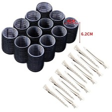 Hair Curlers Rollers 24pcs/Set Self-Grip Rollers Kit With 12Rollers & 12Clips