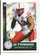 2010 SAGE Hit - In Training Ndamukong Suh #68 Silver (RC)