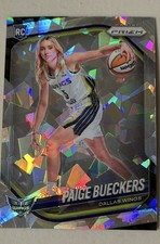 2025 Panini Prizm WNBA Paige Bueckers Variation Cracked Ice SP RC 