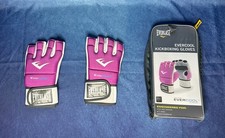 Everlast Kickboxing Gloves EverCool Pink OSFM Heavy Bag Training Cardio Workout