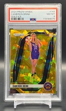 2024 Panini Prizm WNBA Cameron Brink Rookie Gold Ice #/10 Sparks RC #143 PSA 8