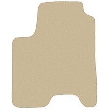 Velour FAHRER Fußmatten für Chevrolet Aveo T200 / T250 2003-2007, Beige x14 Rand