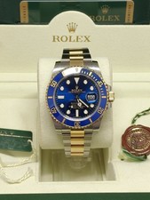 Rolex Submariner Bluesy - Ceramic Bezel - FULL SET mens Watch - 116613LB