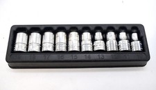 Snap-on Tools 310swmya 12 Drive Metric 12-point Shallow Socket Set Chrome Snap-on Tools 310swmya 12 Drive Metric 12-point Shallow Socket Set Chrome