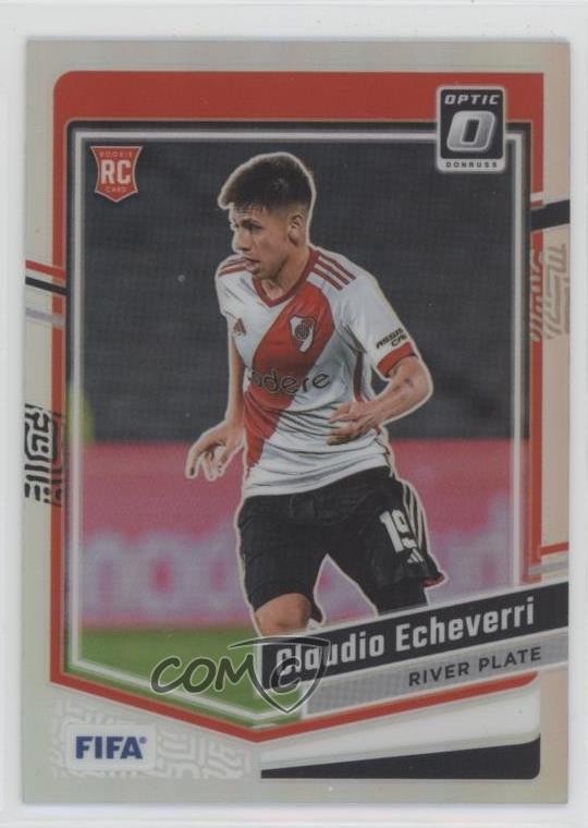 2023-24 Panini Donruss FIFA Optic Holo Prizm Claudio Echeverri #164 10yl