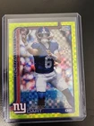 2025 Topps Chrome Football Lime Green X-Fractor RC Jaxson Dart NY Giants #306
