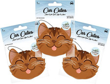 Cute CAT CAR AIR FRESHENER - Cute Cat Design, Long-Lasting Scent, Portion of Pro