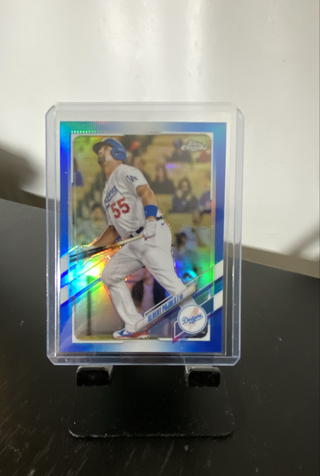 2021 Topps Chrome Update Series - Albert Pujols #USC50 Blue Refractor /199