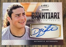 2013 SAGE HIT #A139 David Bakhtiari Autographs