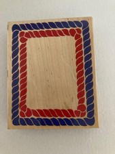 All Night Media - Rubber Stamp - Posh Impressions - Knotted Rope Frame -