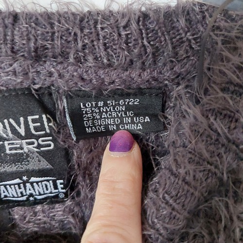 Maglione donna azteco con frange Powder River Outfitters by Panhandle nuovo con etichette taglia small - Foto 10 di 14