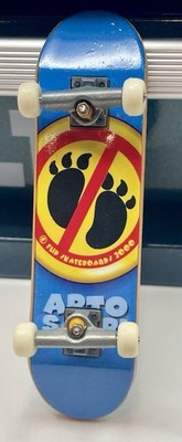 Vintage Tech Deck Flip Arto Saari No Bigfoot Sign Graphic 96mm ~ Used