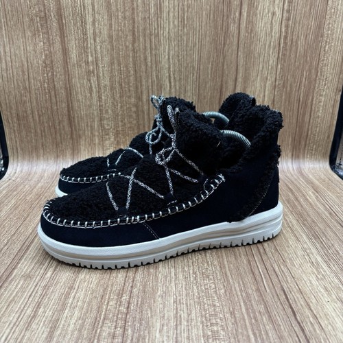 Hey Dude Wendy Peak Apres Suede Cozy Sherpa Boots Che
