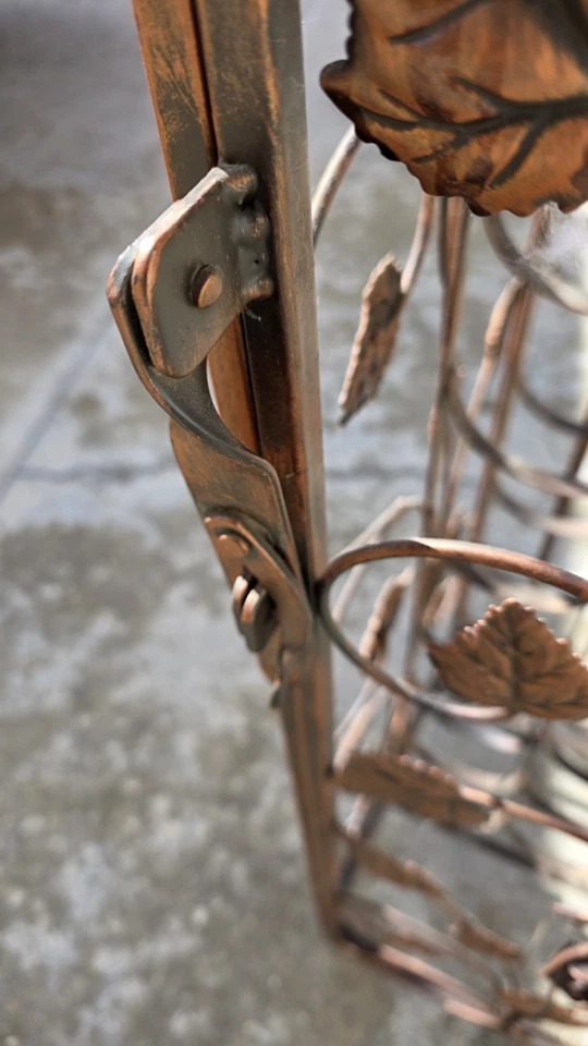 (27) Estante de almacenamiento de vino antiguo para botellas.   [[Fantástico Estado]] 80+ años. Foto 4 de 4