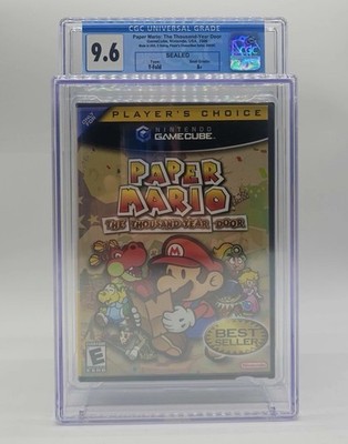 Paper Mario: The Thousand-Year Door Gamecube SEALED 9.6 A+ CGC