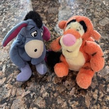 Disney Store Tigger  Eeyore Beanies Bundle