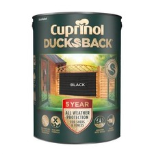 Cuprinol 5 Year Ducksback Garden Shed & Fence Paint 5L All Colours
