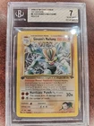 Giovanni's Machamp Gym Challenge 1st Edition Holo Pokemon Card WOTC PSA BGS 7