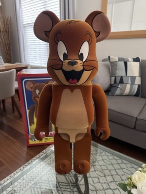 Medicom Be@rbrick Bearbrick Tom & Jerry Jerry Flocky. 1000% Looney