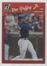 2023 Donruss Retro 1990 Variation Holo Red Ken Griffey Jr (Reversed Image) 1ax