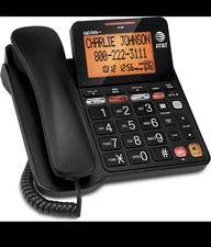 AT&T CD4930 Office Desk Phone, Digital Answering System Caller ID *Box Damage