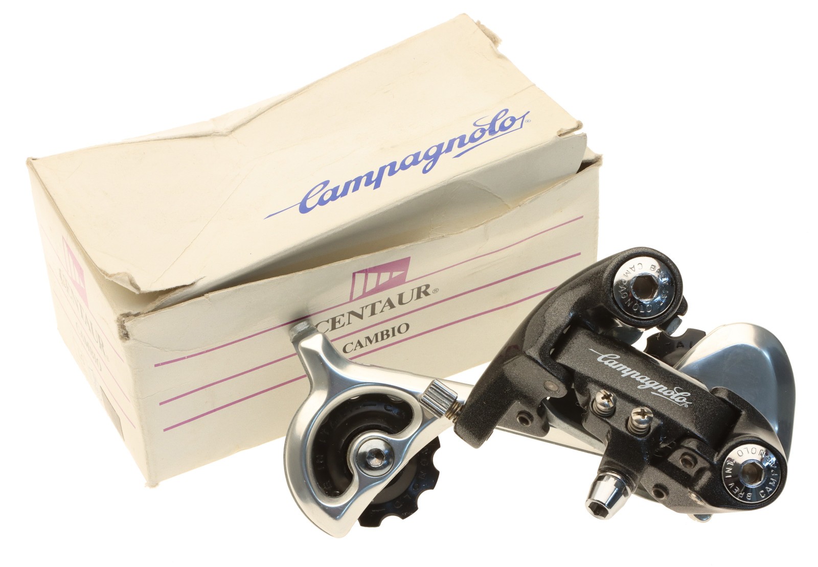 Campagnolo Centaur Q010-LG Graphite Rear Derailleur Long Cage MTB 8 Speed NOS 80990₽
