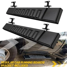 6" Running Board For 2017-2026 Ford F250 Regular Cab Side Step Nerf Bar Black H