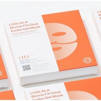 LHALALA Biome Fit Clear Embo Gel Mask 4ea
