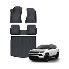 All Weather Floor Mat  Cargo Mat Fit for Jeep Compass 2026 2025 2024 2023 20...