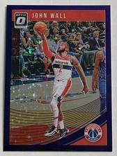 2018-19 Donruss Optic John Wall #103 FOTL Purple Stars Holo 11/13! Wizards