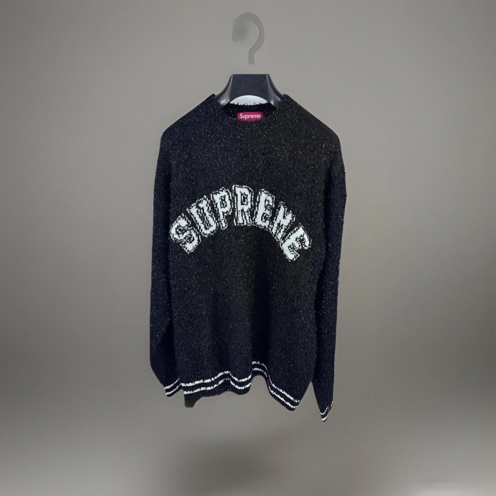 Supreme   Pull universitaire texturé Taille : L