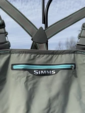 Simms Woman’s Large Waders with Matching  Boots Excellent Condition