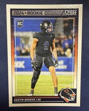 Panini 2024 Score RC Austin Booker #399 Chicago Bears Football Card