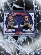 2025 Topps Series 2 - Dynamic Duos James Wood, Dylan Crews #DD-6 (RC)