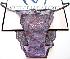 VICTORIA'S SECRET DREAM ANGELS String Bikini Panty S M L XL Gray VS FREE SHIP 4 