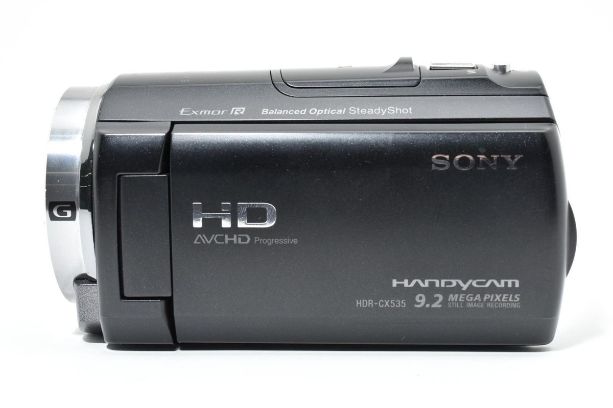 Sony Handycam HDR-CX550V Black High Definition Camcorder Tested