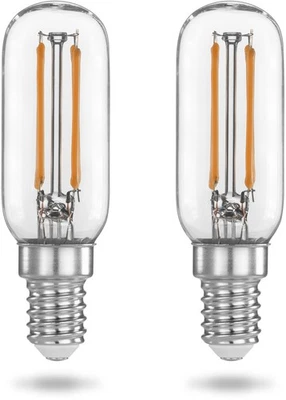 Poppstar Ampoules LED pour Hotte Aspirante (E14 4W 2700K blanc chaud, 2 pièces) - Photo 1/4