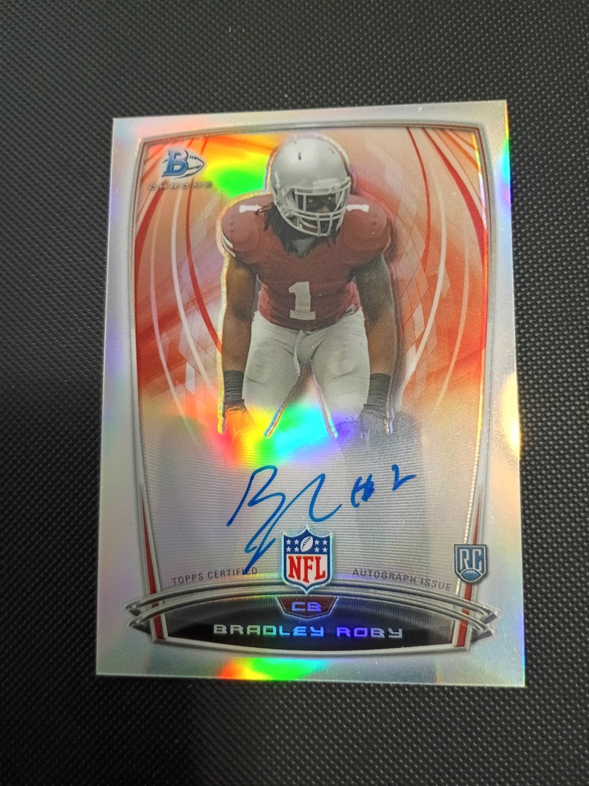 Bradley Roby Bowman Chrome Rookie Autograph #34 Refractor