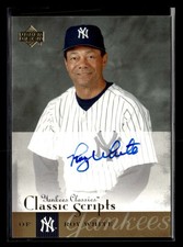 2004 Upper Deck Yankees Classics Roy White Classic Scripts Auto Yankees RP983