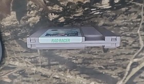 CARTUCCIA VIDEOGIOCO VINTAGE NES NINTENDO RAD RACER 8 BIT TESTATA FUNZIONANTE