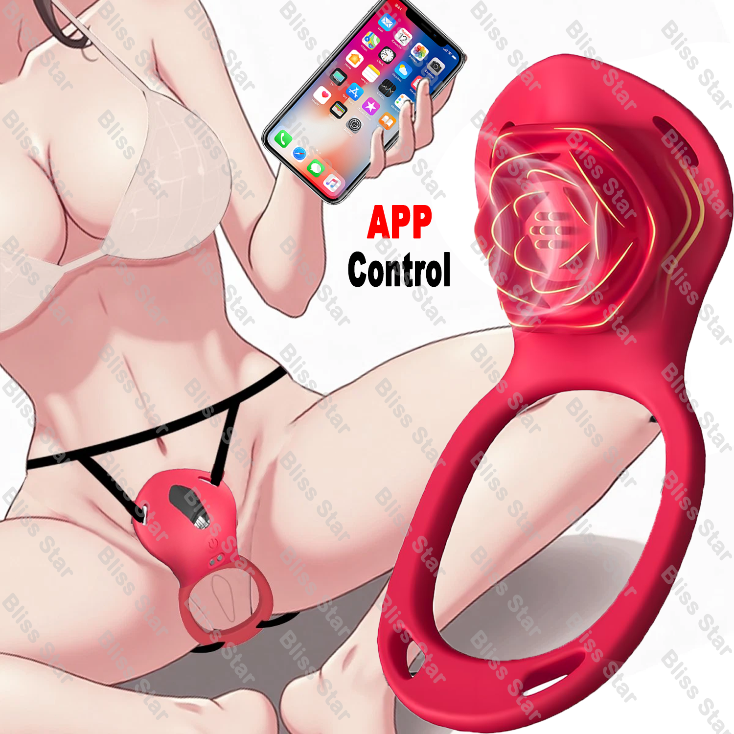 Vibrations Toys  Women -Wearable Clit Vibrator G-Spot Dildo Massager-App Control