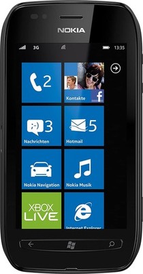 Nokia Lumia 710 Schwarz - Bastlerware vom DE Händler, sofort lieferbar