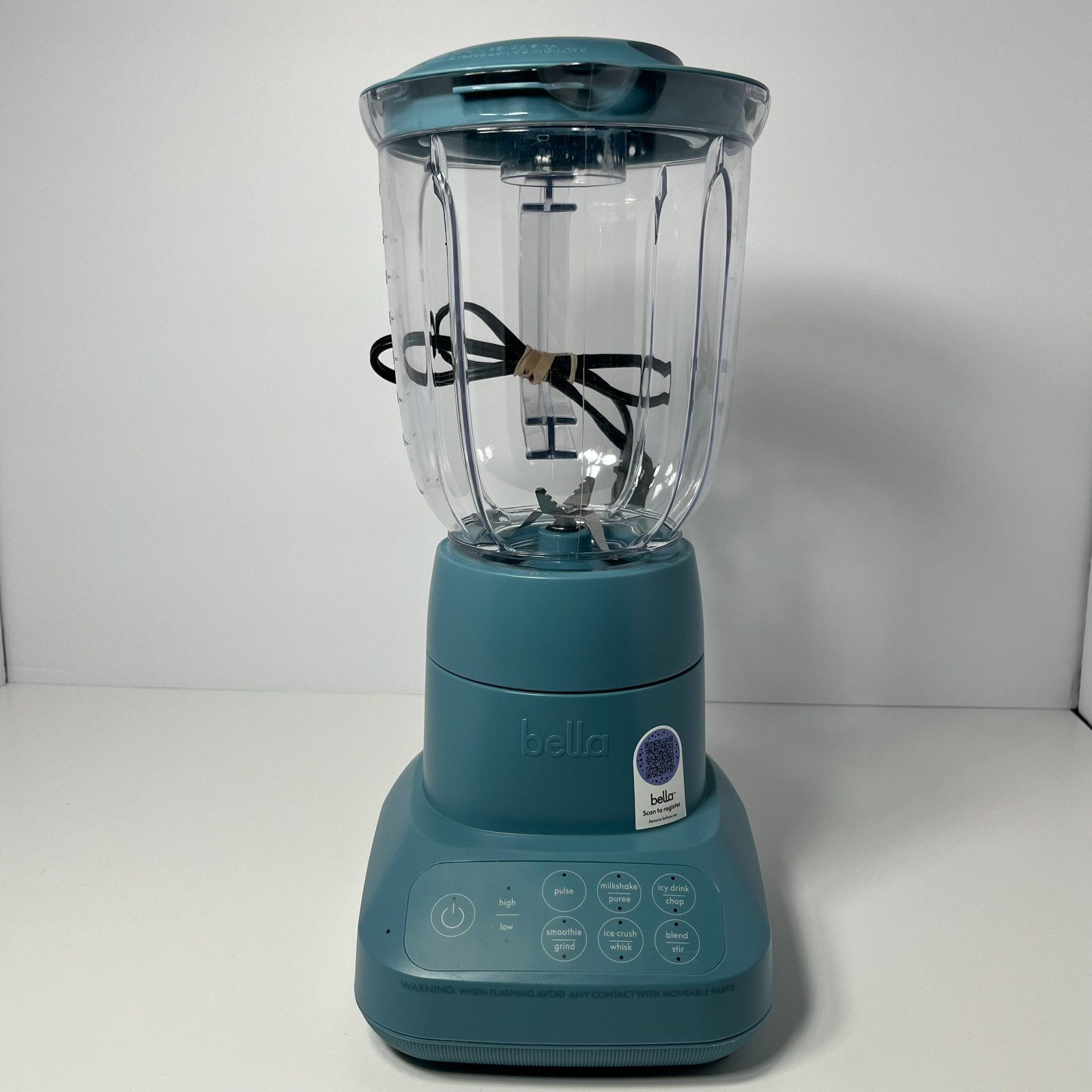 BELLA 10 Speed Countertop Blender 48oz Pitcher Stainless Ste