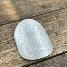 Distintivo testa Masi Milano stemma copricapo adatto per telaio bici d'epoca emblema