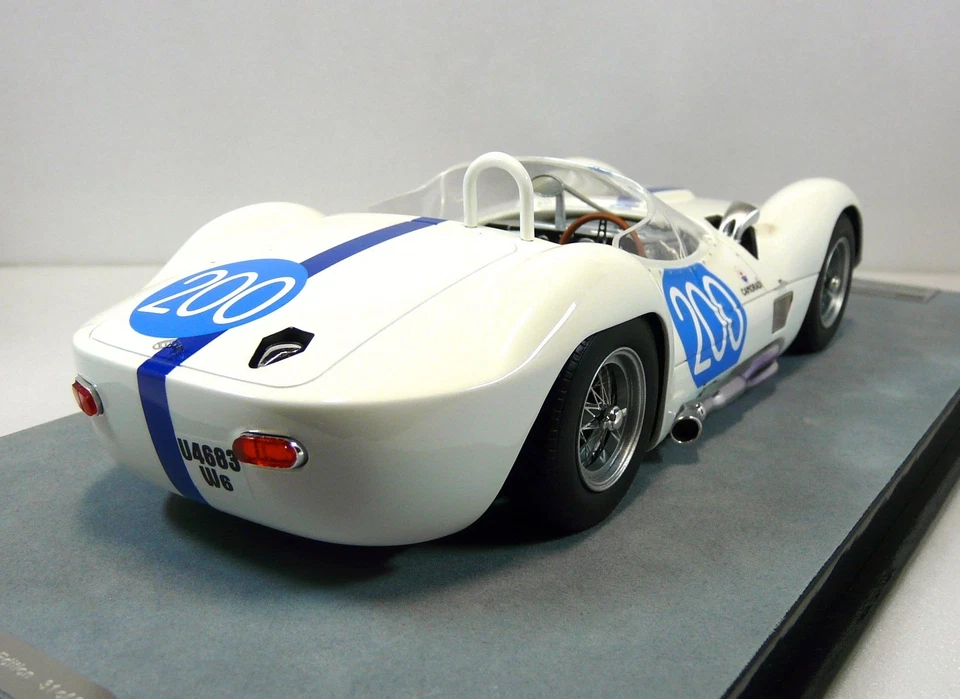 MASERATI BIRDCAGE Targa Florio 1960 Vaccarella LTD TECNOMODEL 1:18 - Immagine 4 di 4