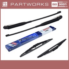 Scheibenwischer für PORSCHE 911 3.0 3.2 964 Wischerarm +Wischerblatt SCHWARZ