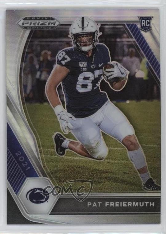 2021 Panini Prizm Draft Picks Silver Prizm Pat Freiermuth #127 1b33